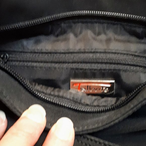 Talbots Vintage Polyester Black Shoulder Bag - Picture 8 of 13